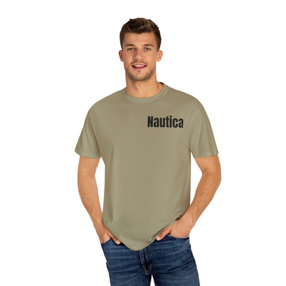 Nautica Unisex Garment-Dyed T-shirt